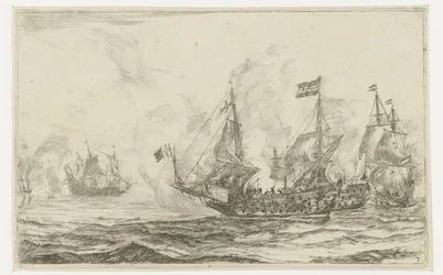 Seeschlacht mit Übernahme eines Schiffes