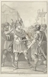 Germanicus schwört Tiberius die Treue