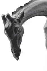 Große Giraffe mit gesenktem Kopf, modelliert 1909-10, gegossen vor 1913