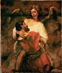 Jakob kämpft mit dem Engel