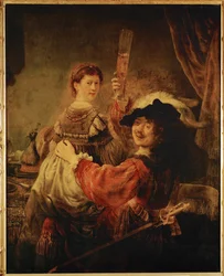Rembrandt und Saskia im Gleichnis vom verlorenen Sohn