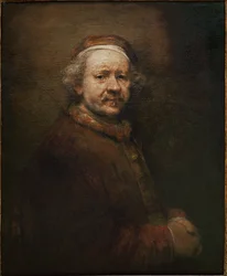 Rembrandt, Selbstporträt im Alter von 63 Jahren