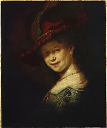 Saskia van Uylenburgh, Rembrandts Frau, die er 1634 heiratete