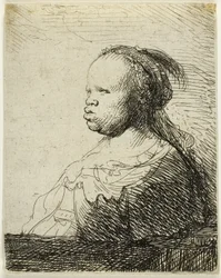 Die weiße Schwarze Frau, um 1630
