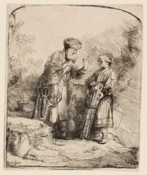 Abraham und Isaak