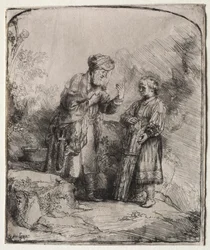 Abraham und Isaak