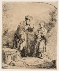 Abraham und Isaak