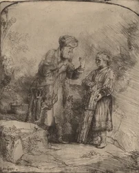 Abraham und Isaak, 1645