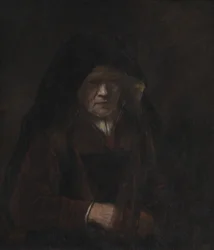 Eine alte Frau