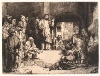 Christus predigt ("La petite tombe")