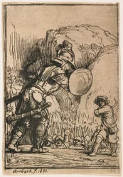 David und Goliath