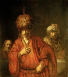Haman in Ungnade