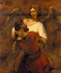 Jakob ringt mit dem Engel