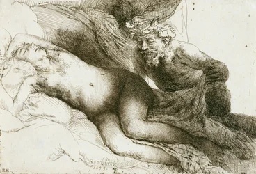 Jupiter und Antiope, 1659