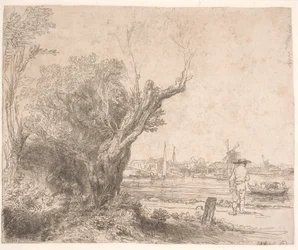 Landschaft. "De Omval"