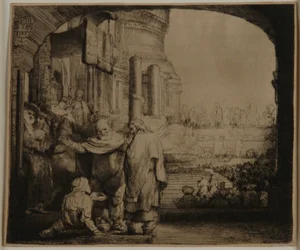 Petrus und Johannes am Tempeltor