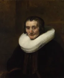 Porträt von Margaretha de Geer, Ehefrau von Jacob Trip, 1661