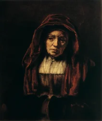 Porträt einer alten Frau, 1654