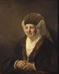 Porträt einer alten Frau, 1655