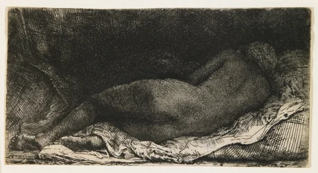 Liegende Frau