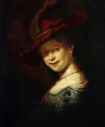 Saskia van Uylenburgh als Mädchen, 1633