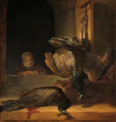 Stillleben mit Pfauen, ca. 1639