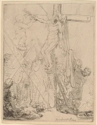Der Abstieg vom Kreuz: eine Skizze, 1642