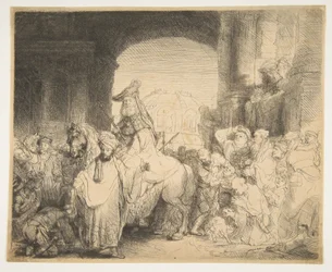 Der Triumph von Mordechai, ca. 1641