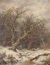 Winterlandschaft (Winterwald)