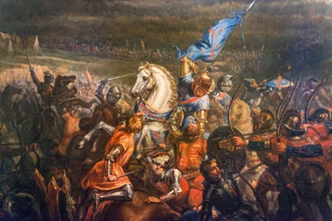 Hundertjähriger Krieg: die Schlacht von Formigny (Calvados) am 15.04.1450