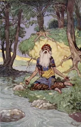Der alte Mann des Meeres