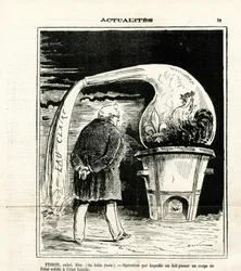 Illustration von Jules Renard Draner (1833-1926) in Le Charivari