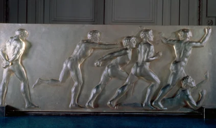 Athleten-Panel aus Glas