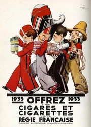 Zigaretten der französischen Regie