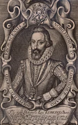 Edmund Sheffield, 1. Earl of Mulgrave, englischer Staatsmann, frühes 17. Jahrhundert