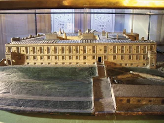 Modell des Charles II Schlosses, 1799