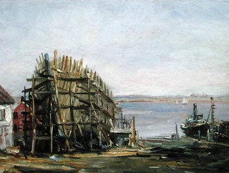 Noank Werft, ca. 1900