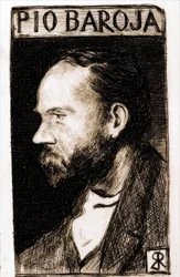 Zeichnung für "Ex Libris"