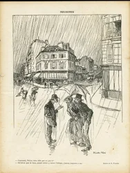 Illustration von Ricardo Flores (1878-1918) in Le Rire