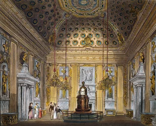 Kuppelraum, aus Die Geschichte der königlichen Residenzen