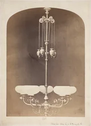 Gasleuchter, um 1880