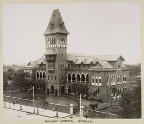 Krankenhäuser Byculla Railway Hospital, Indien, ca. 1930