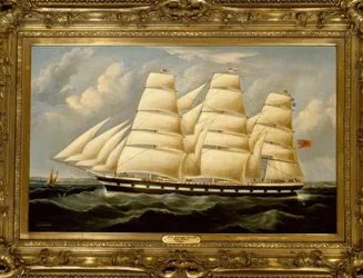 Richard B. Spencer, Das Schiff Kate Kellock / Gemälde