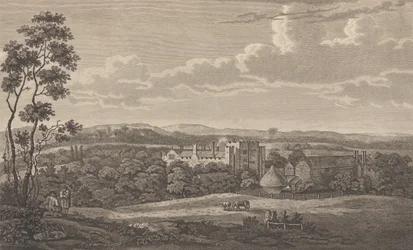 Hever Castle in der Grafschaft Kent, aus Edward Hasted