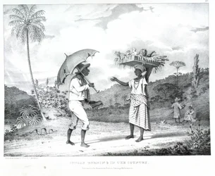 Sonntagmorgen auf dem Land, Illustration aus 
