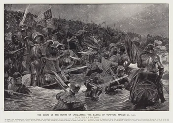 Das Schicksal des Hauses Lancaster: die Schlacht von Towton, 29. März 1461