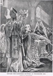Eduard der Bekenner wird in Winchester gekrönt, 1043, aus 