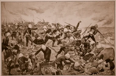 Die Schlacht am Majuba Hill