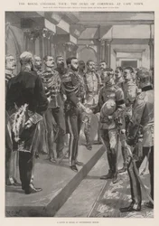 Die königliche Kolonialreise, der Herzog von Cornwall in Kapstadt