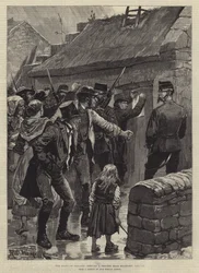 Der Zustand Irlands, Zustellung eines Prozesses in der Nähe von Headford, Galway